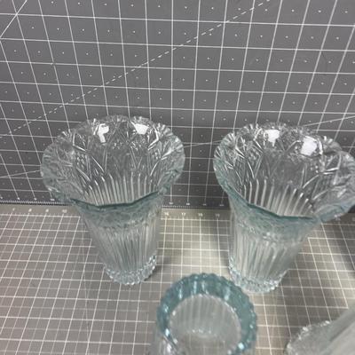 Glass Vases (5) 