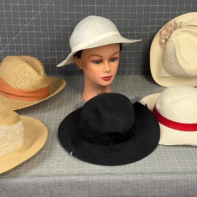 (7) Ladies Hat Collection No. 1 