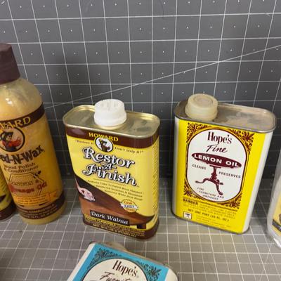 Restore a Finish and Lemon Wax