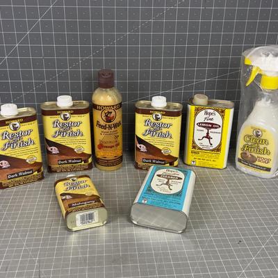Restore a Finish and Lemon Wax