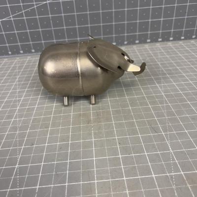 Darling little Stainless Steel Piggy Bank 