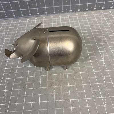 Darling little Stainless Steel Piggy Bank 