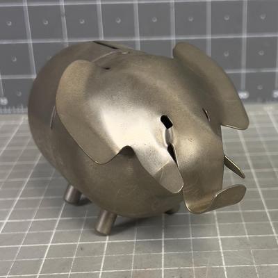 Darling little Stainless Steel Piggy Bank 
