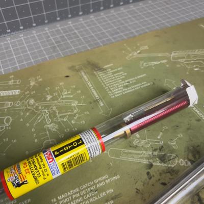 2 Cleaning Rods and a Mat for You GUN Cleaning Bench. 