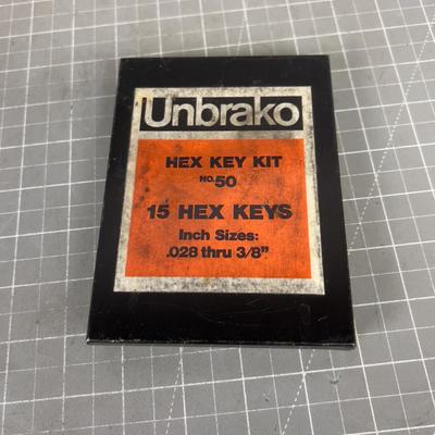 Hex Key Set (Allen Wrenches) 