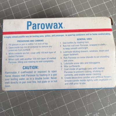 2 Blocks of Paraffin  Parowax