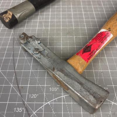 Roofing Hammer and a Rock Hammer 