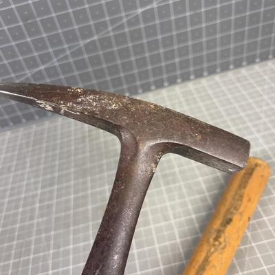 Roofing Hammer and a Rock Hammer 