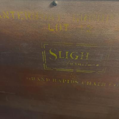 Mahogany Chest, with a Bow Front 