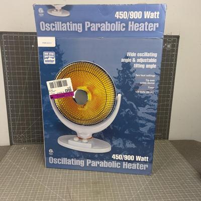Oscillating Parabolic Heater NEW in the Box