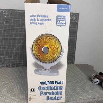 Oscillating Parabolic Heater NEW in the Box