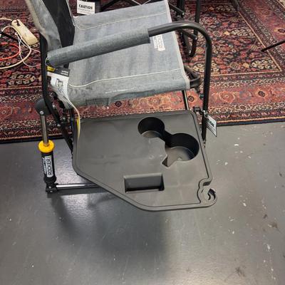 Pair of Rocker Chairs with Tags with A Shelf Too  