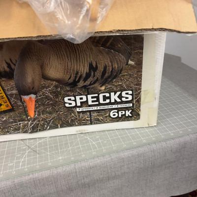 4 Pack of Speckle Belly DECOY Geese