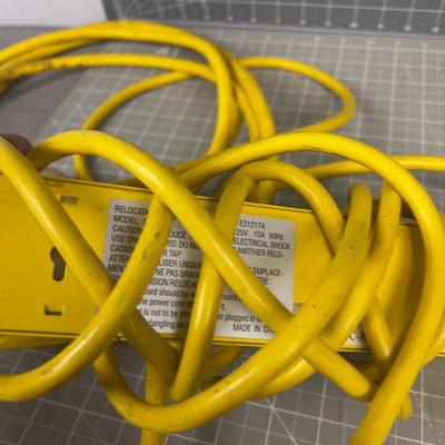 Heavy Duty Extension Cord and Plug Multiple