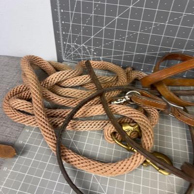 Horse Tac and a few bits and leads etc.