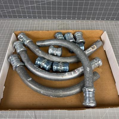 One Inch Conduit and Connectors 