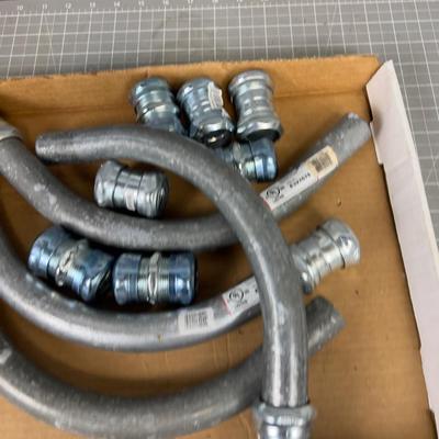 One Inch Conduit and Connectors 
