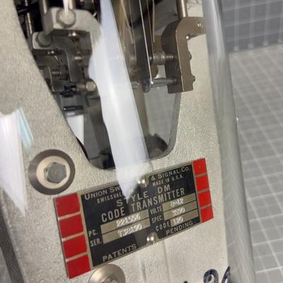 Union Switch & Signal Company Code Transmitter