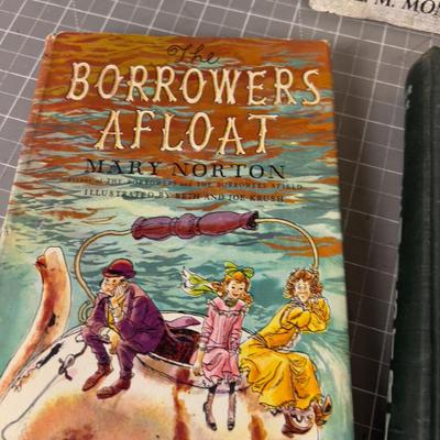 5 Vintage Hard Back Books 