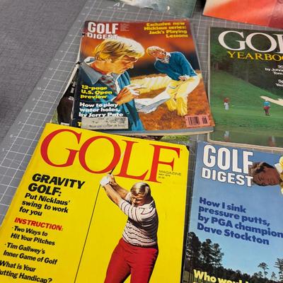 Golf Magazines 1970's 