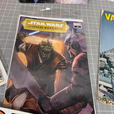 Mixed Lot Magazines & Comics Star Wars Superman