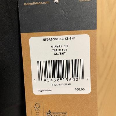 NWT NorthFace Teen/Womens Amry Snowbibs
