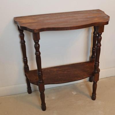 Two Tier Solid Side Table