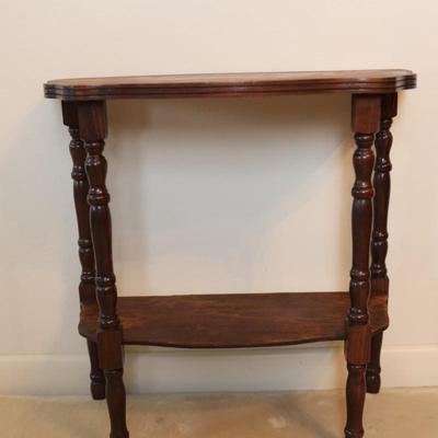 Two Tier Solid Side Table