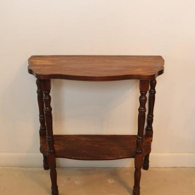 Two Tier Solid Side Table