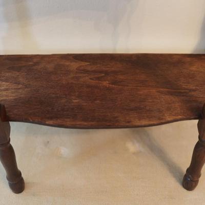 Two Tier Solid Side Table