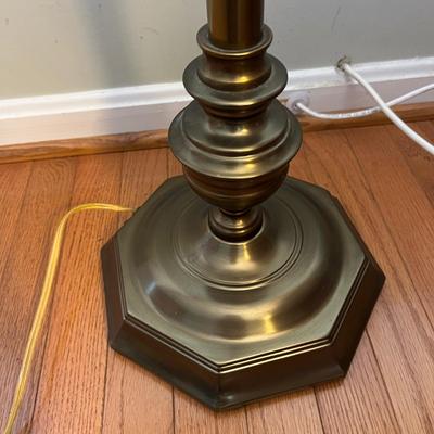 Pair of Brass Floorlamps