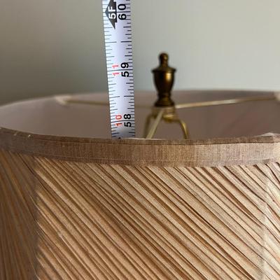 Pair of Brass Floorlamps