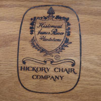 HICKORY CHAIR Mahogany Drop-Leaf Pembroke Table