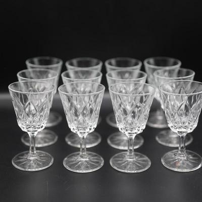 Stemmed Port Glasses - Set of (12)