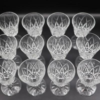 Stemmed Port Glasses - Set of (12)