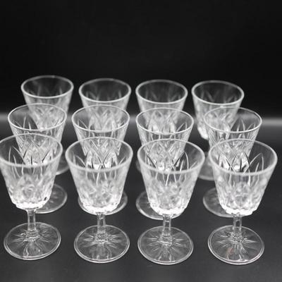 Stemmed Port Glasses - Set of (12)