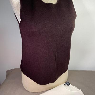 2 Eileen Fisher sweater tanks M