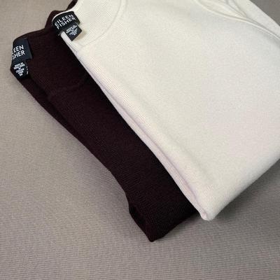 2 Eileen Fisher sweater tanks M