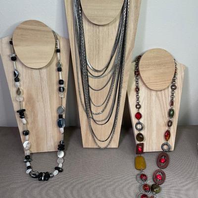 3 Chico’s Necklaces