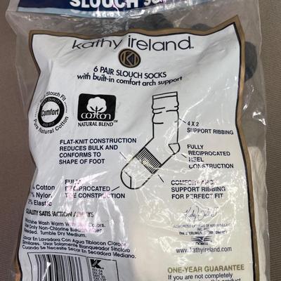 Retro slouch socks