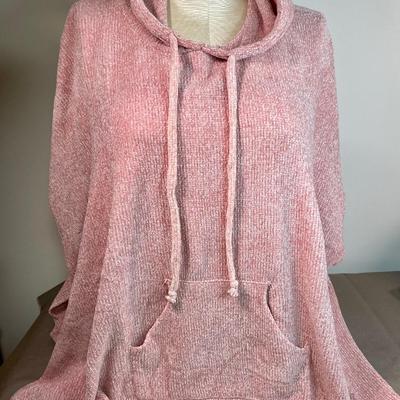 Coco + Carmen Pink Hoodie Pullover