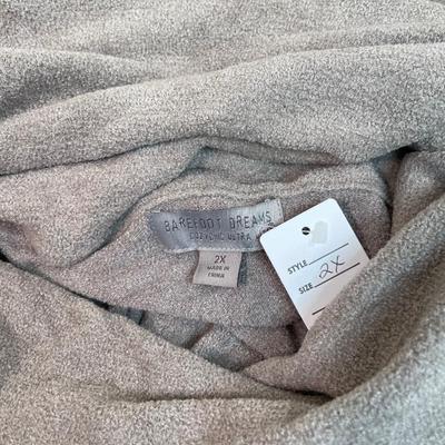 Barefoot Dreams Taupe tunic 2X