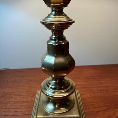 Pair of Brass Table Lamps