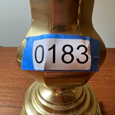 Pair of Brass Table Lamps
