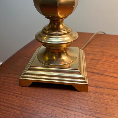Pair of Brass Table Lamps