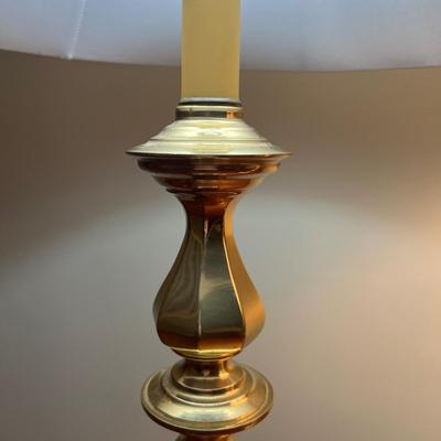 Pair of Brass Table Lamps