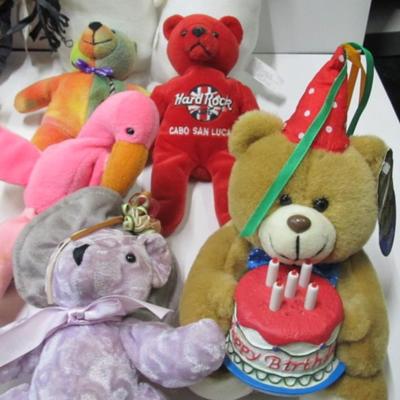 Collection Of Plush Animals
