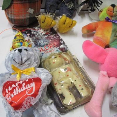 Collection Of Plush Animals