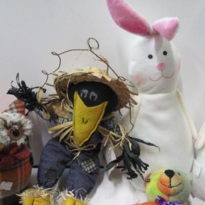 Collection Of Plush Animals
