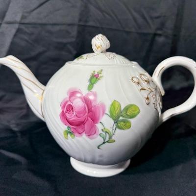 The Cowell & Hubbard Co. China Teapot